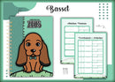 Caderneta Vacina Pet Basset Macho - Arquivo Digital