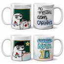 Estampas Florks Dia Dos Professores Sublimação Canecas