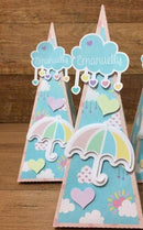 Arquivo De Corte Silhouette Chuva De Benção + Brindes