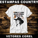 Estampas Country Rodeio Cavalo Sublimação Corel Mockups