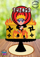 Arquivo De Corte Topo De Bolo Naruto E Shuriken