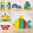 Pack de Arquivos De Corte Fundo Do Mar 6 Kits - Studio e PDF