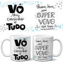 Estampas Canecas Sublimação Dia Dos Avós Mockups Avô Avó