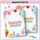 Agenda Escolar A5 - Arquivo Digital