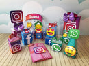 Kit Festa Só Um Bolinho Redes Sociais - Arquivo Digital