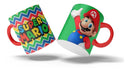 Pacote Arquivo Sublimação Caneca Game Super Mario