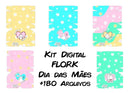 Kit Especial Flrok Dia Das Mães Para Canecas E Outros