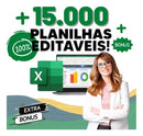 15 Mil Planilhas Excel Completas E Editaveis + Bônus!