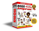 8000 Receitas Amigurumi (p/ E-mail) + Apostilas + Vídeos