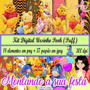 Kit Digital Ursinho Pooh (puff)