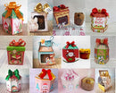 Arquivo De Corte Combo Caixas Panetone Natal