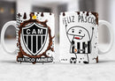 12 Arte Caneca Páscoa Torcedor Editável Corel Draw + Png