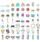 Kit Digital Dia Das Crianças Flork Letrinhas Arquivos Png