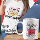 Estampas Frases Ilustradas Png Namorados Sublimação Pct3