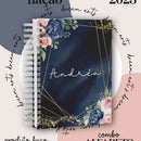 Arquivos P/ Capas Alfabeto Floral Azul E Verde