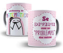 32 Artes Caneca Flork Professores Arquivos Sublimação Jpg