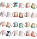 Pack Artes Caneca Padrinhos Batismo Sublimação 100 Arquivos