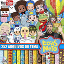 Kit Digital Luccas Neto Original E Afro + Fontes Sugeridas