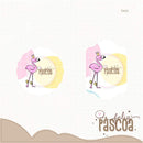 Arquivo De Corte Páscoa Flamingo Studio