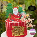 Arquivo De Corte Topo Papai Noel E Renas - Studio