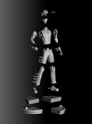 Tekken Hwoarang Cgtrader Stl/obj Para Impresión 3d