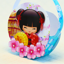 Arquivo de Corte Mimos Kokeshi