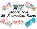 25 Artes Profissões Flork Para Canecas