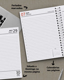 Arquivo Digital Agenda Executiva 20 X 27,5 Cm (a4) 1 Dia/pá