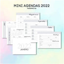 Arquivos Encadernação Miolos Agendas Editáveis 2022