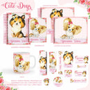 kit completo arquivo  pdf png encadernaçao sublimaçao - Cute Dog