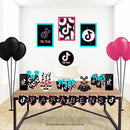 Pack de Arquivo de Corte Silhouette Tik Tok 5 Kits - Studio e PDF