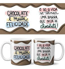 Estampas Frases Coloridas Sublimação Canecas Páscoa Mockups