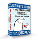 Kit Digital Dia Dos Pais Flork Bento + Brinde De 42 Artes