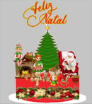 Arquivo De Corte Topo De Bolo Natal 199 Studio