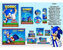 Arquivo Digital Volta as Aulas Etiqueta Escolar Sonic