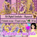 Kit Digital Enrolados - Rapunzel