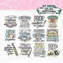 Artes Frases Coloridas Pandoca Dia Dos Professores Pack2 Png