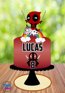 Arquivo De Corte Topo De Bolo Deadpool