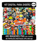 Kit Cliparts Naruto Png Imagenes De Alta Calidad
