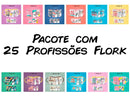 25 Artes Profissões Flork Para Canecas