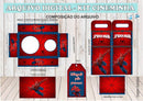 Arquivo Digital  Kit Cineminha Homem Aranha Jpeg/pdf