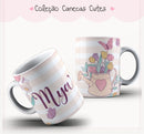 Caderno Cute Menina 1 - Arquivo Digital