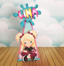 Arquivo De Corte Silhouette Slime Menina