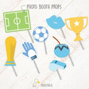 Argentina Futbol Mundial + Props De Regalo ** Editable **
