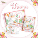 kit sublimaçao e encadernaçao agenda caneca - LHAMA