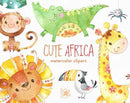 Kit Digital África Safari Aquarela 28
