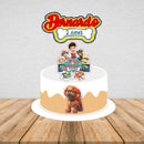 Topo De Bolo Patrulha Canina - Arquivo Digital