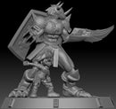 Digimon Tai And Wargreymon Stl/obj Para Impresión 3d
