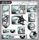 Arquivo Etiqueta Escolar Skate 2 Studio Pdf Png Dxf