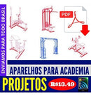 +96 Projetos Equipamentos Para Academia + Frete Grátis Pdf